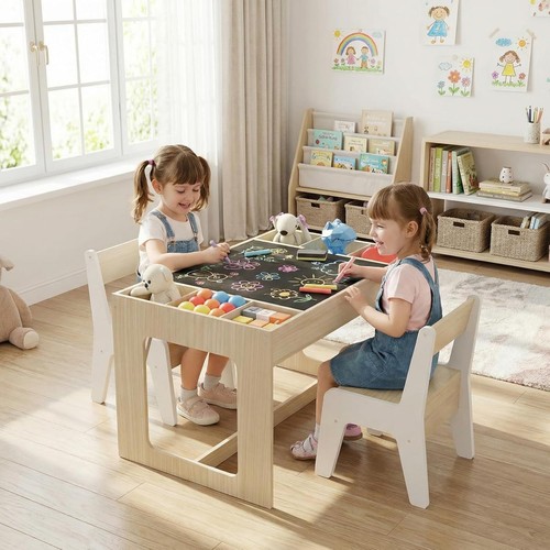 3in1 wooden kids table - kids,