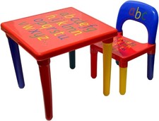 ABC Alphabet Plastic Table &