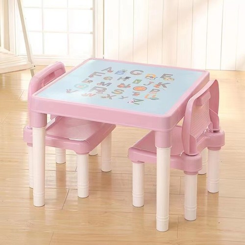 Kids table and - chair, abc