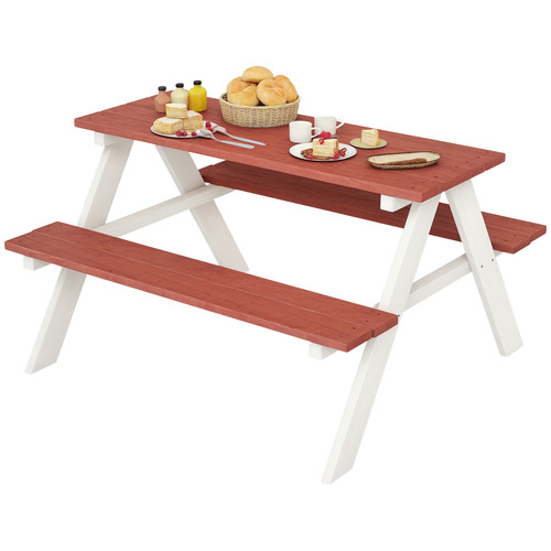 Outsunny kids picnic table - outsunny,
