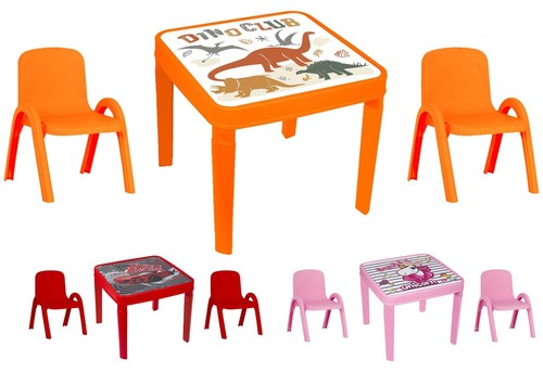 Table and chairs - chairs, boys