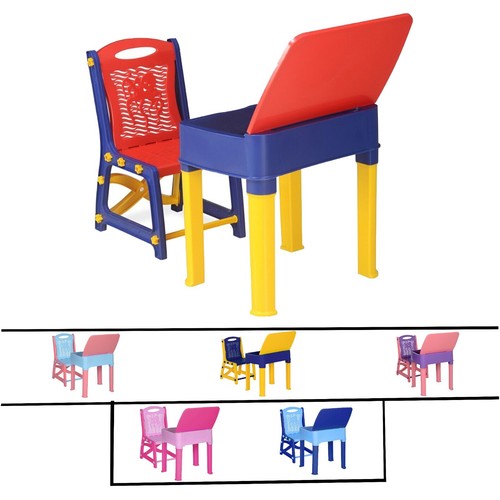 Kids study table and chair - and, set