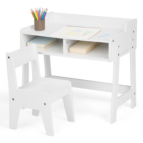 Kids table and chairs - table,