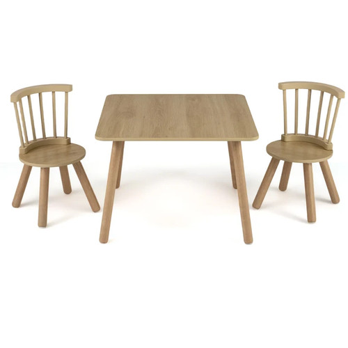 Piece kids wooden - wooden, table