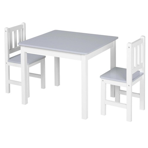 Kids table and chairs set - table,