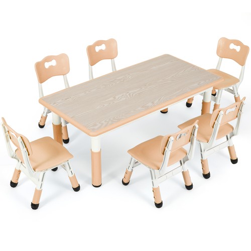 Kids table and chair - and, 6